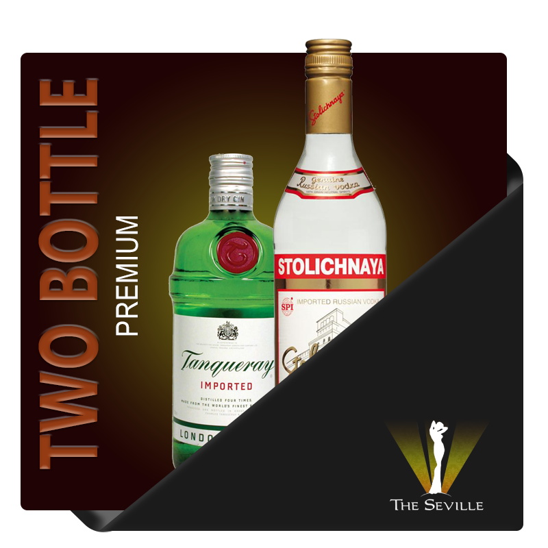 Double Bottle VIP Package - The Seville Double Premium Bottle Service Package